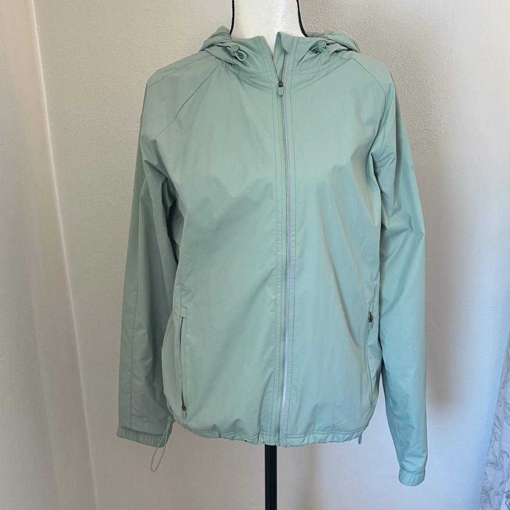 Asics Green Light weight Running Jacket